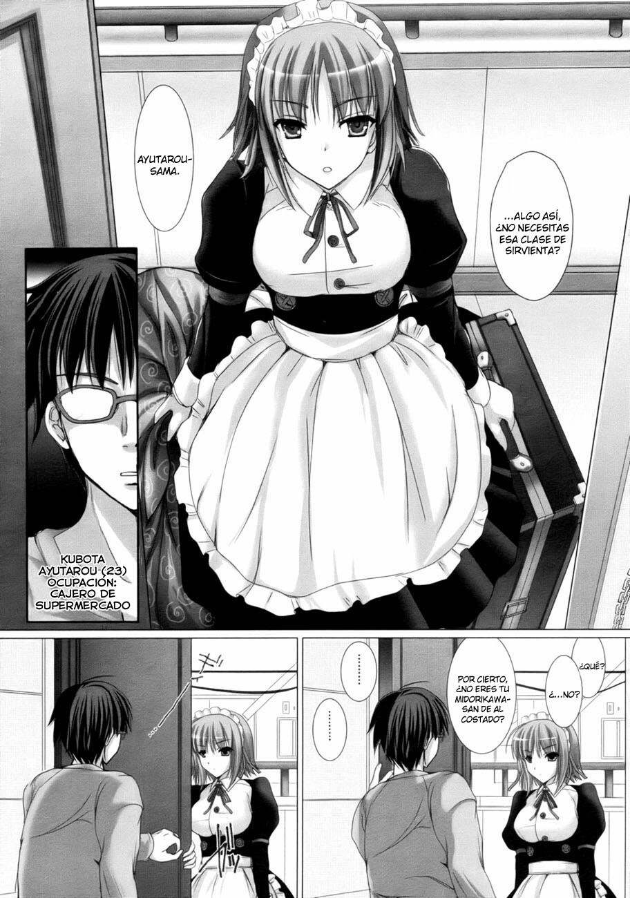 [Kizuki Aruchu] Maid Yome - Maid Bride Ch. 1-5 [Spanish] [Olympos Scanlation] page 7 full