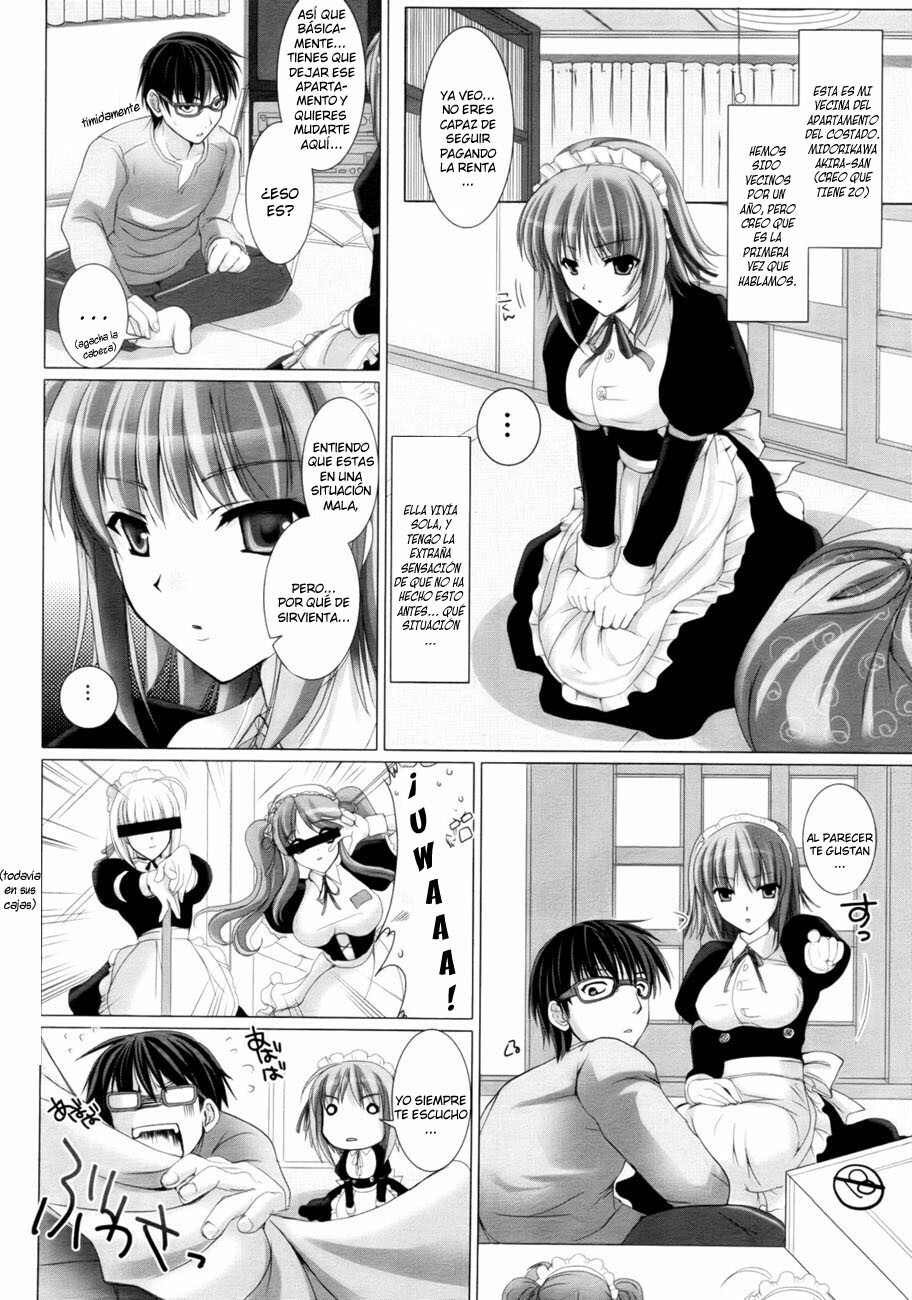 [Kizuki Aruchu] Maid Yome - Maid Bride Ch. 1-5 [Spanish] [Olympos Scanlation] page 8 full