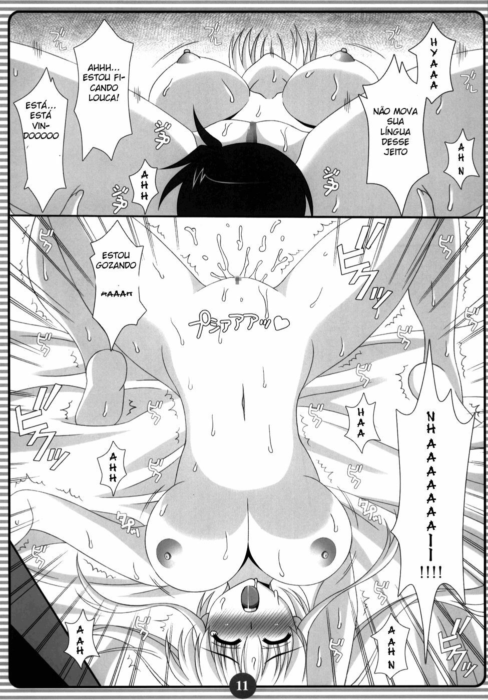 (SC38) [HATENA-BOX (Oda Kenichi)] SISTER LOVER (Mahou Shoujo Lyrical Nanoha) [Portuguese-BR] [Harutashi] page 10 full