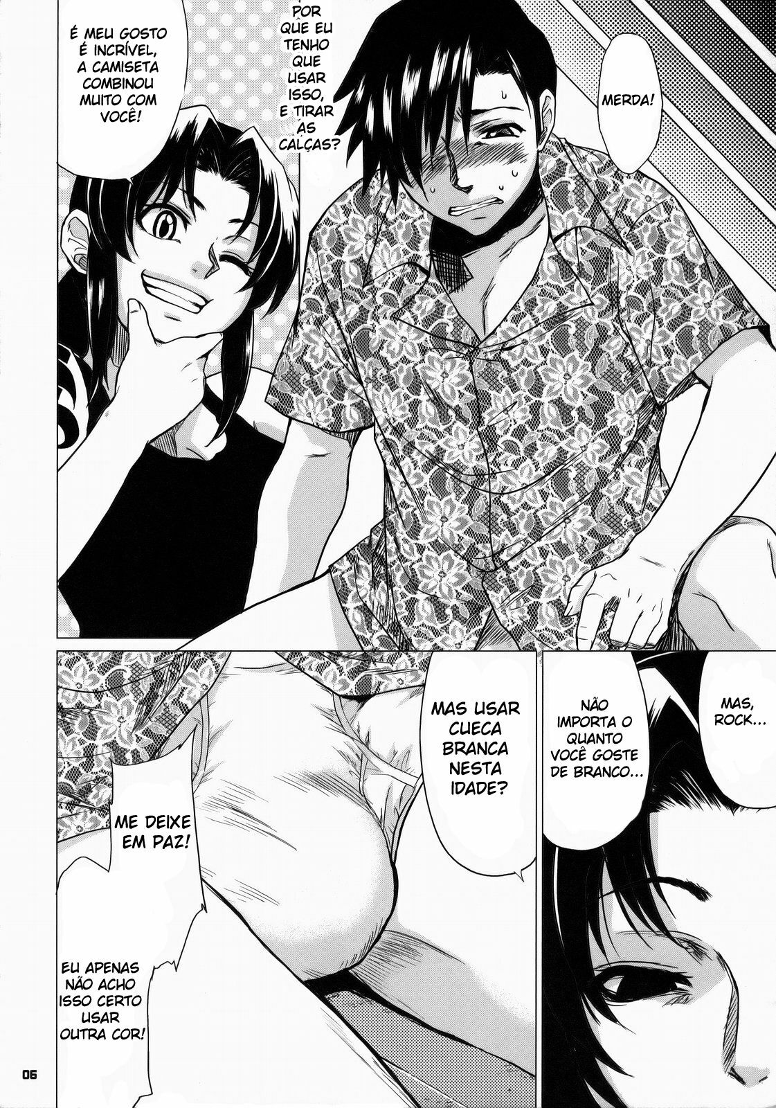 (SC37) [Todd Special (Todd Oyamada)] FETISH LAGOON (Black Lagoon) [Portuguese-BR] [HentaiPie] page 5 full