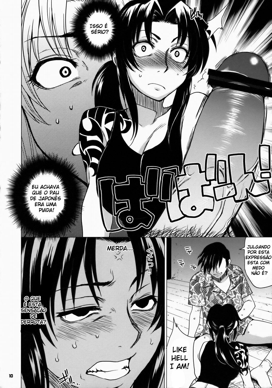 (SC37) [Todd Special (Todd Oyamada)] FETISH LAGOON (Black Lagoon) [Portuguese-BR] [HentaiPie] page 9 full