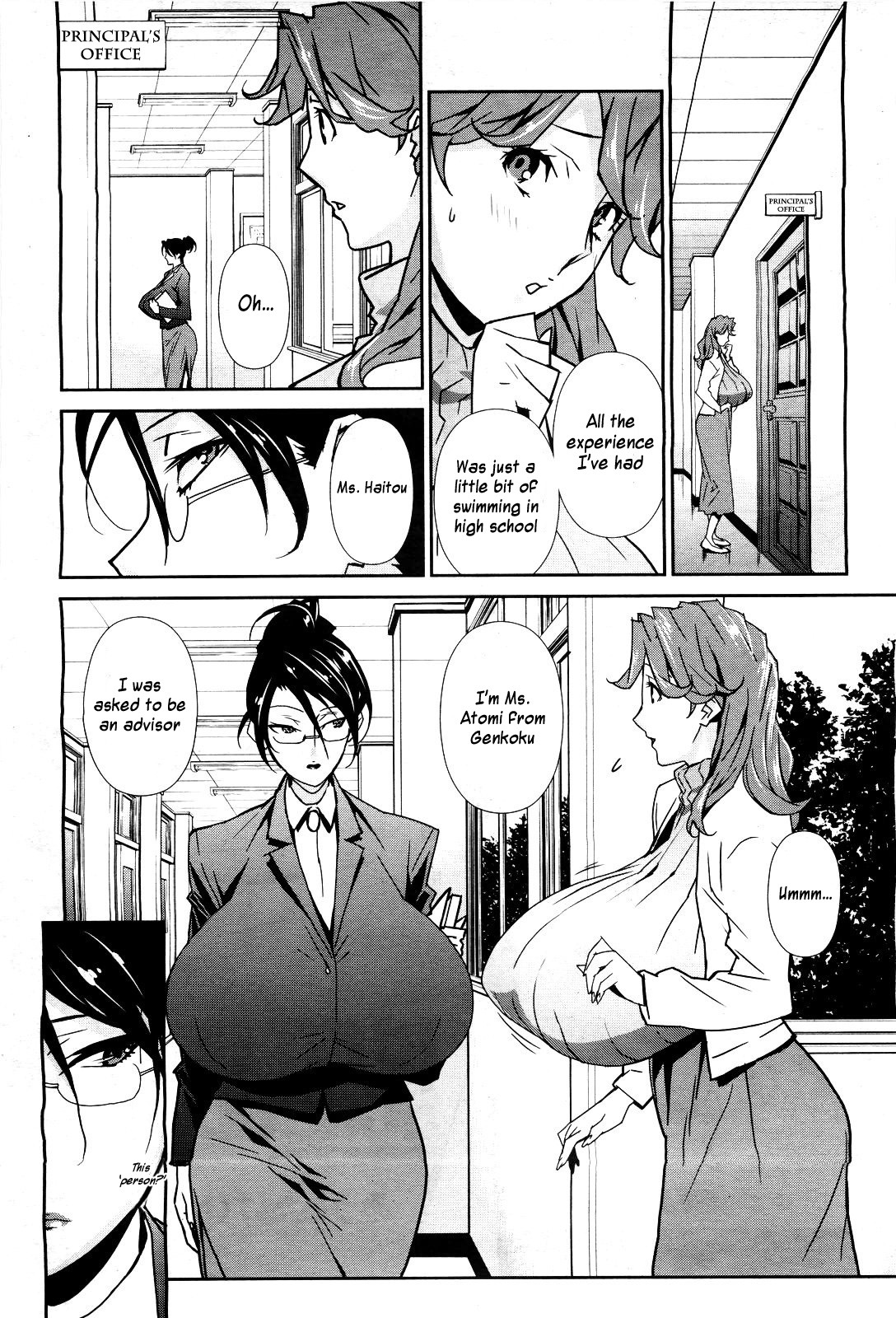 [Miura Takehiro] Bust Up! School Ch. 5-6 [English] {Bewbs666} page 2 full