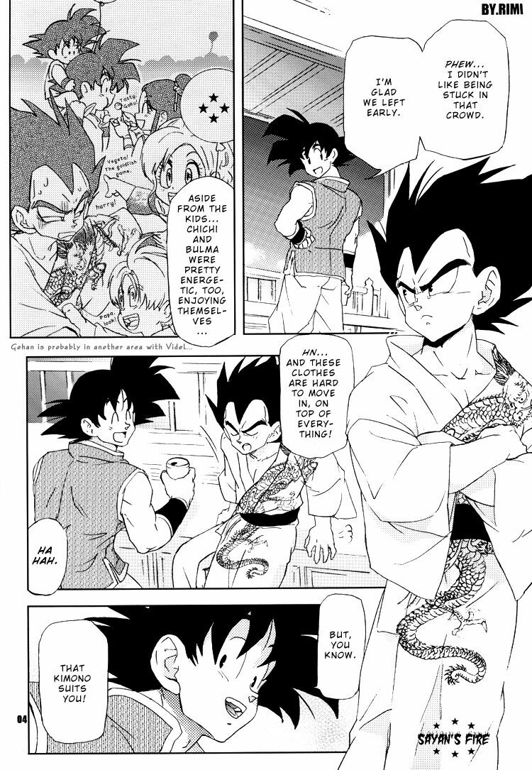 (C74) [Dokugunryu (Norazi, Komakawa Rimi)] Lost World and the Summer Beast (Dragon Ball Z) page 3 full