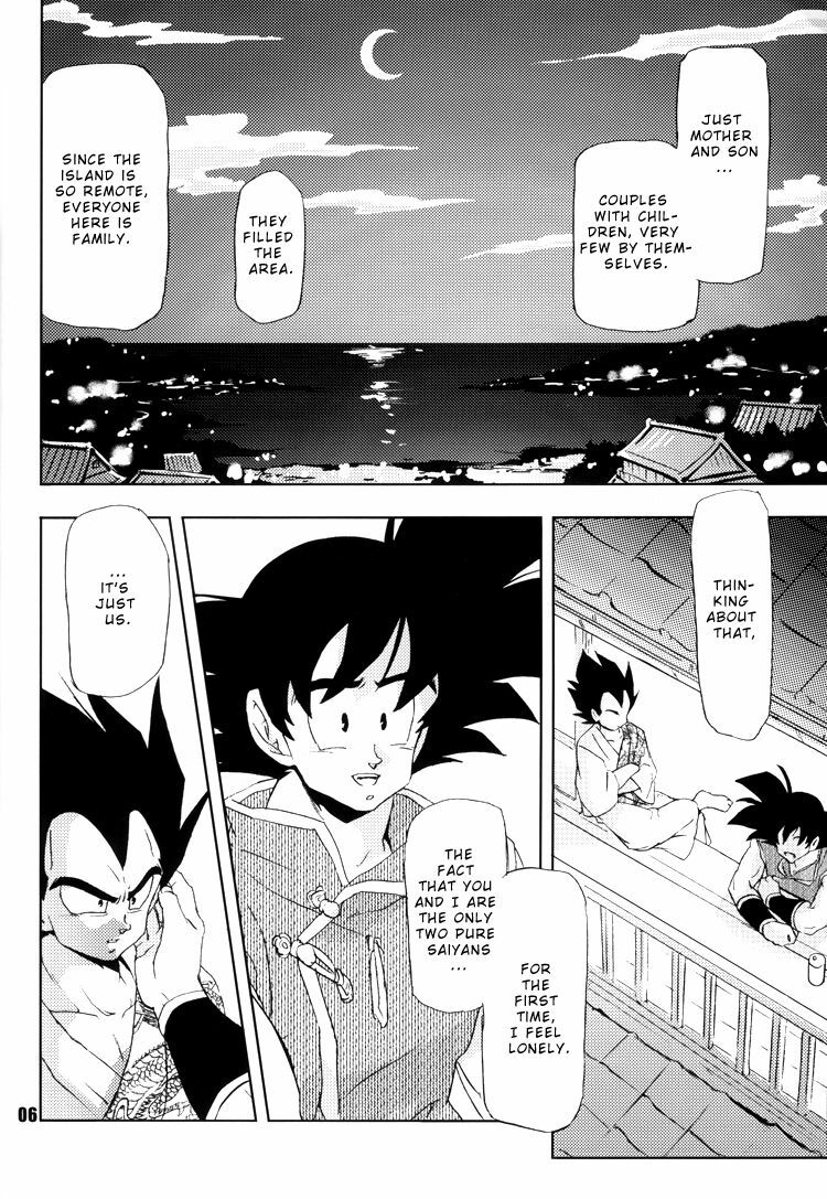 (C74) [Dokugunryu (Norazi, Komakawa Rimi)] Lost World and the Summer Beast (Dragon Ball Z) page 5 full