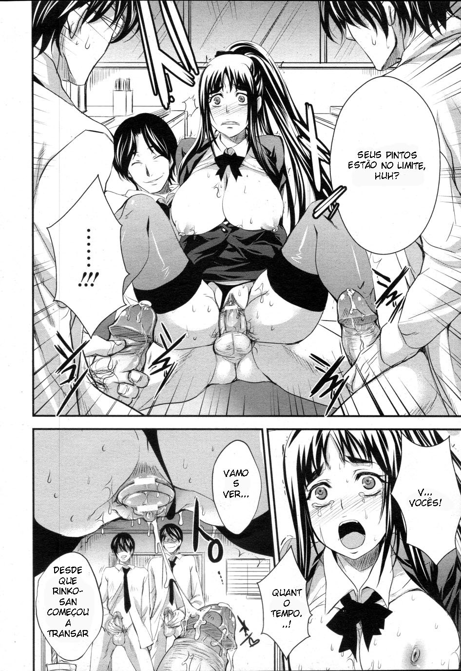 [Kobayashi Youkoh] Shanai Kankei (ANGEL Club 2010-02) [Portuguese-BR] [Hentaipie.net] page 10 full