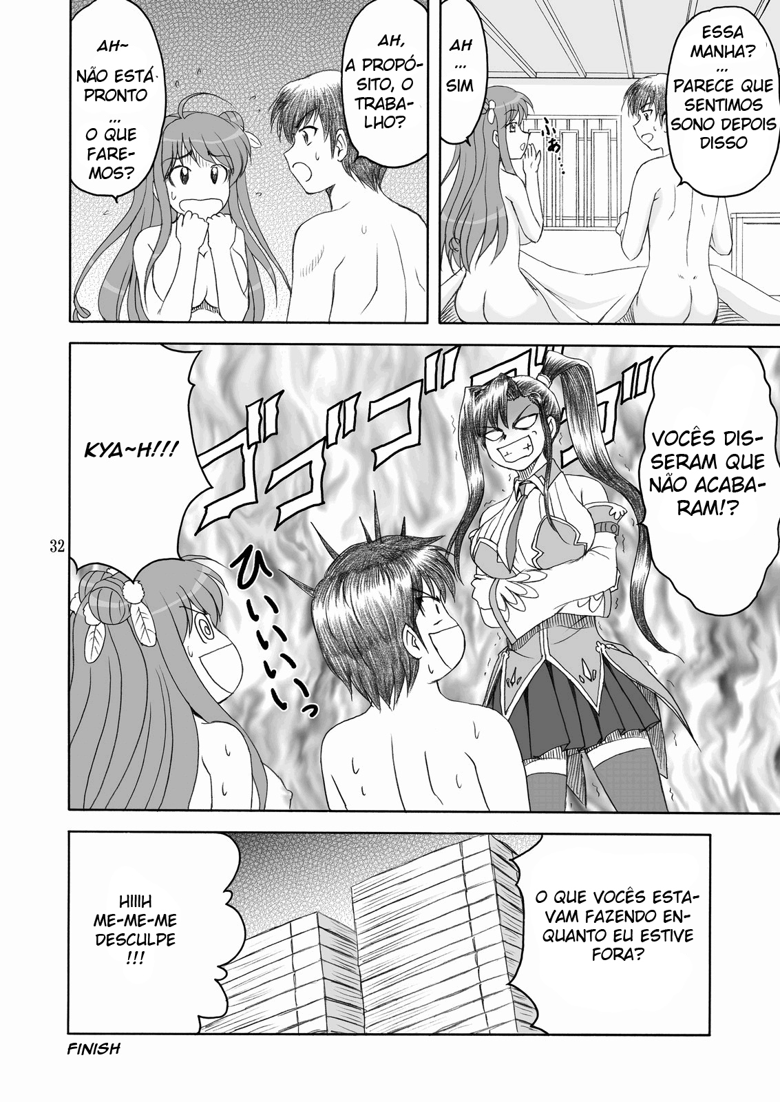 (C76) [YASRIN-DO (Yasu Rintarou)] Touka Kenran (Shin Koihime Musou) [Portuguese-BR] [Harutashi] page 31 full