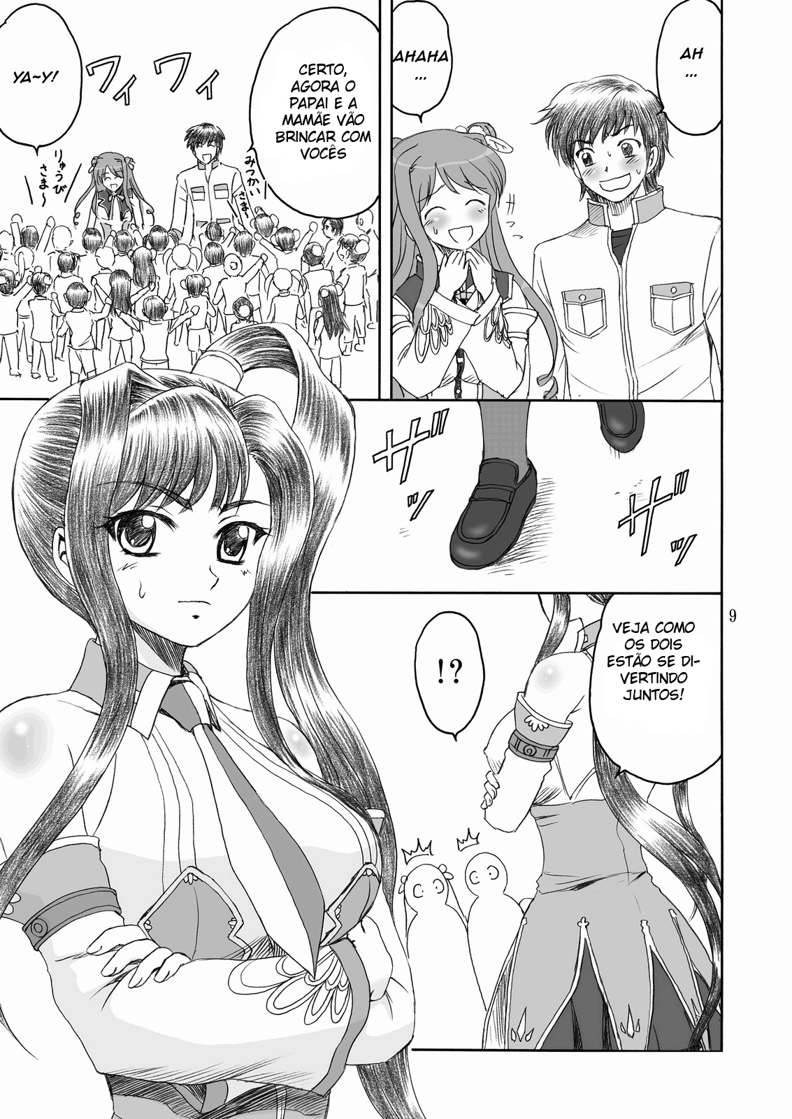 (C76) [YASRIN-DO (Yasu Rintarou)] Touka Kenran (Shin Koihime Musou) [Portuguese-BR] [Harutashi] page 8 full