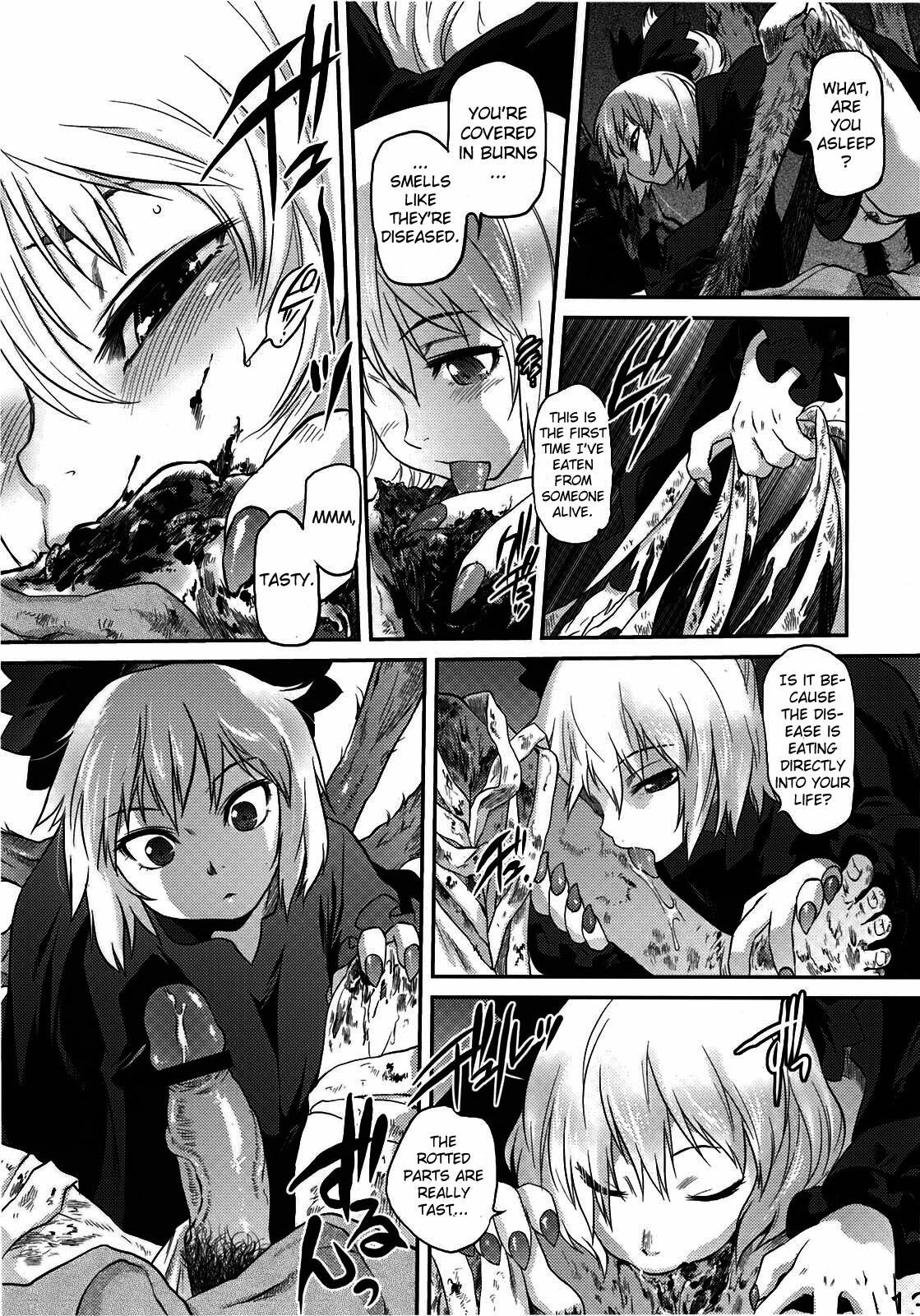 (C78) [RapidRabbit (Tomotsuka Haruomi)] Byoujo no Sho | A Disease Woman's Story (Touhou Project) [English] [ATrans] page 13 full