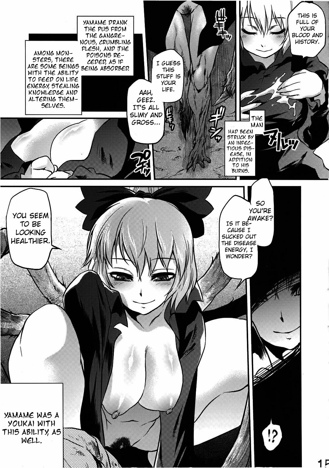 (C78) [RapidRabbit (Tomotsuka Haruomi)] Byoujo no Sho | A Disease Woman's Story (Touhou Project) [English] [ATrans] page 15 full