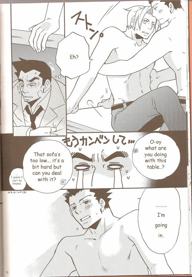 [Dokusai Moratorium (Suzui Yukino)] Self Happiness (Ace Attorney) [English] page 14 full
