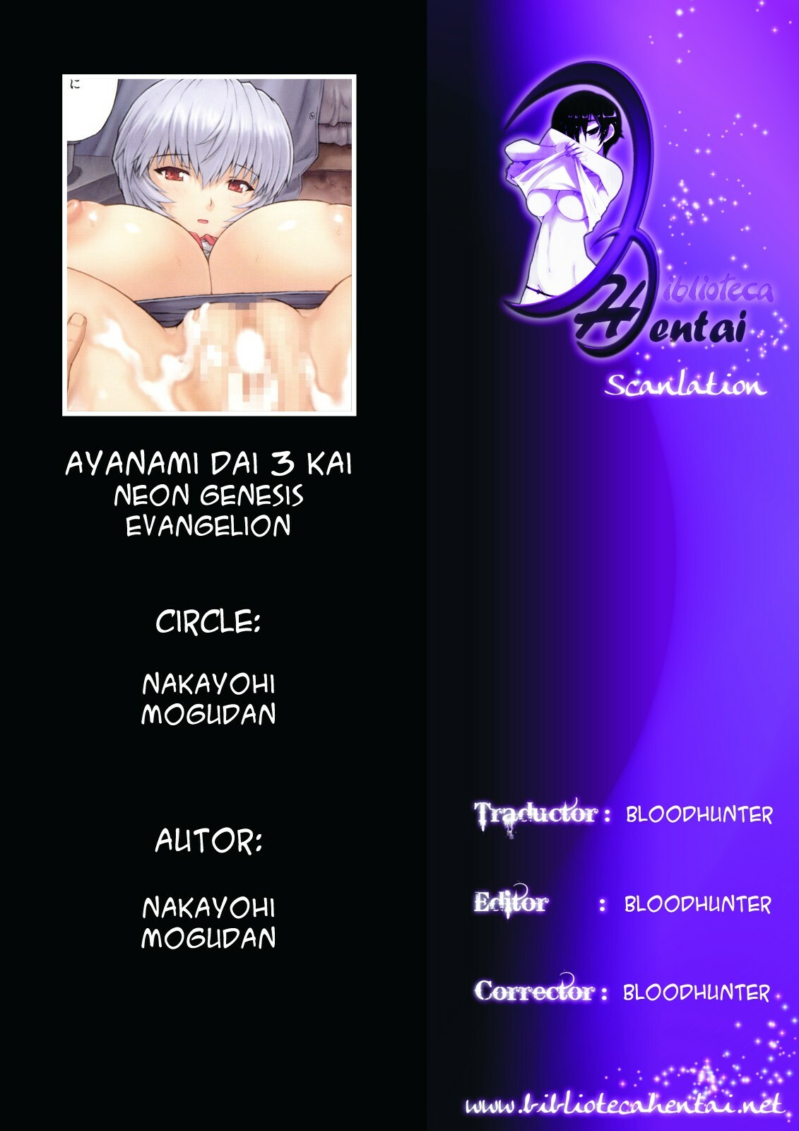 (C78) [Nakayohi Mogudan (Mogudan)] Ayanami Dai 3 Kai (Neon Genesis Evangelion) [Spanish] [Bloodhunter] page 17 full