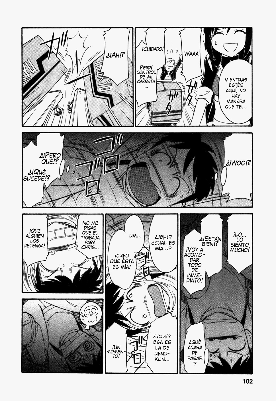 [Charlie Nishinaka] Cheers! 4 [Spanish] [Futae Ikken] page 103 full