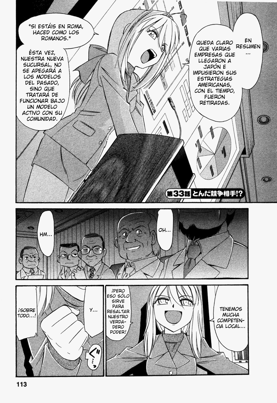 [Charlie Nishinaka] Cheers! 4 [Spanish] [Futae Ikken] page 114 full