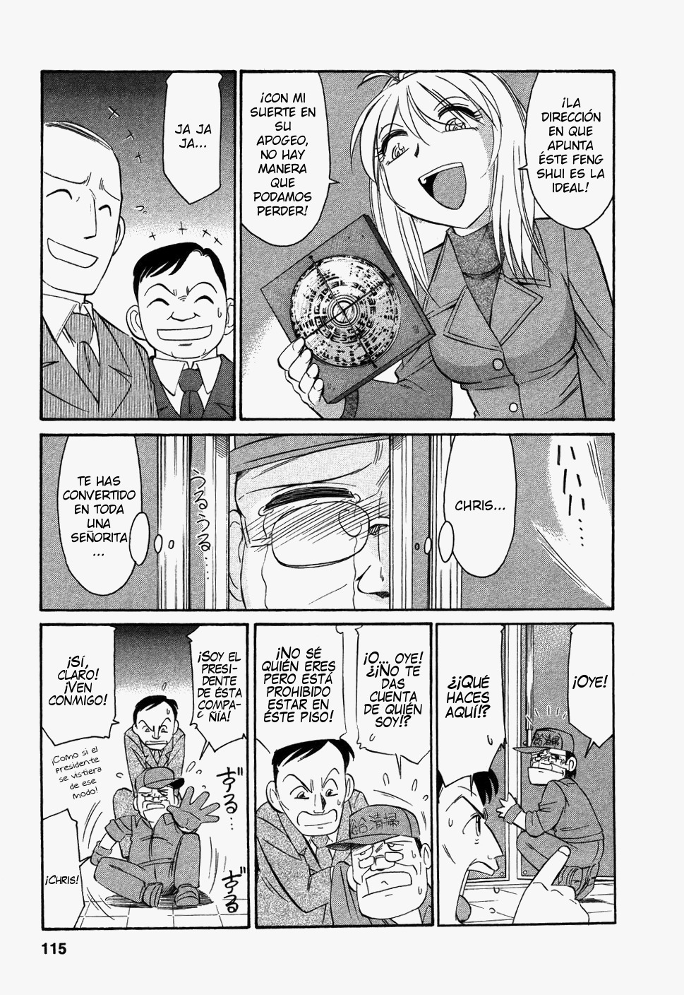 [Charlie Nishinaka] Cheers! 4 [Spanish] [Futae Ikken] page 116 full