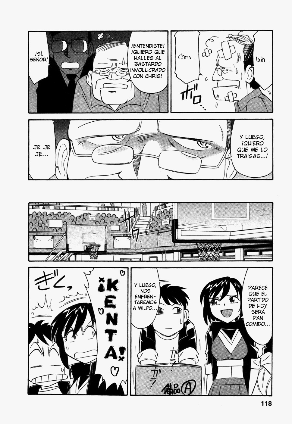 [Charlie Nishinaka] Cheers! 4 [Spanish] [Futae Ikken] page 119 full