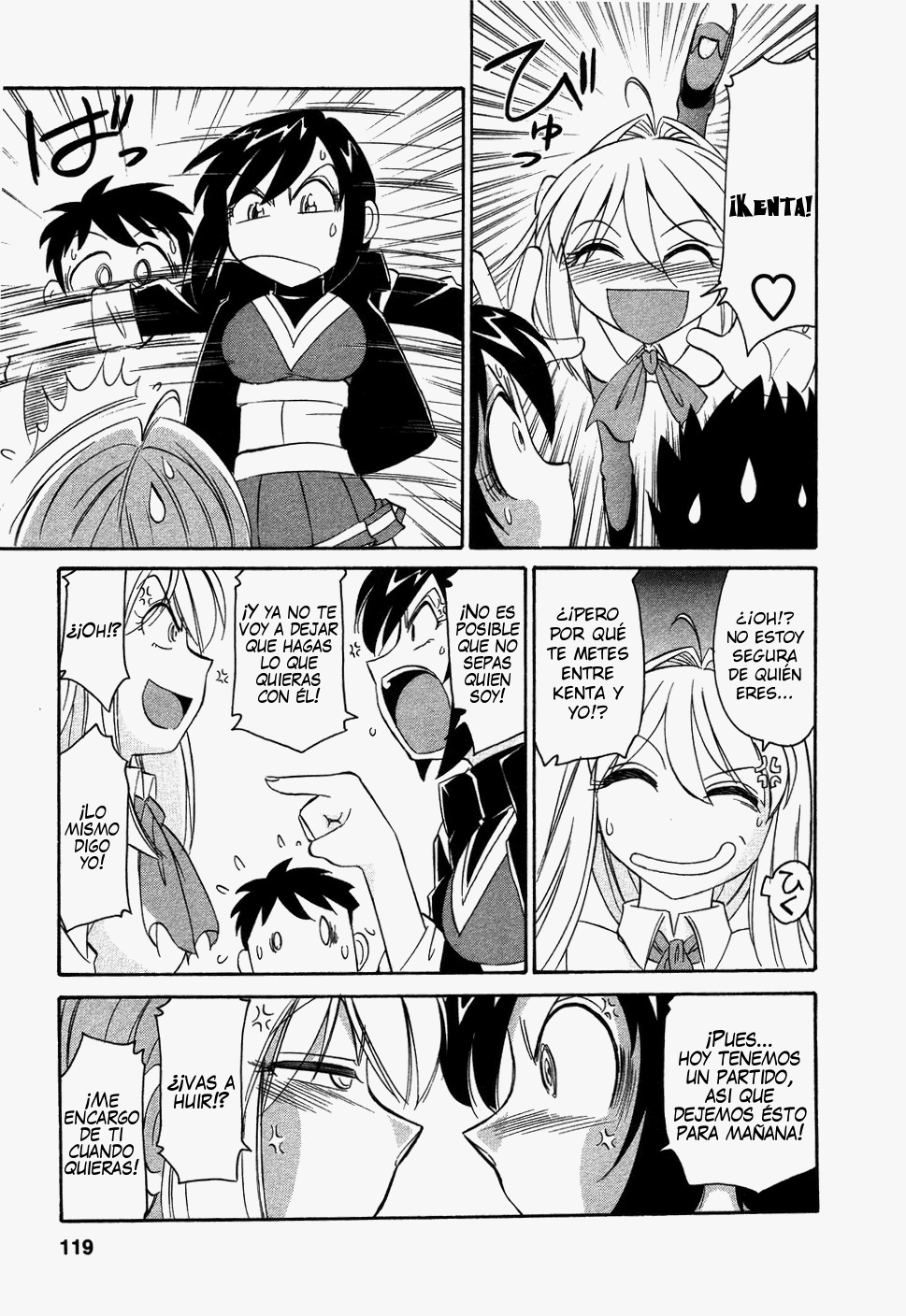 [Charlie Nishinaka] Cheers! 4 [Spanish] [Futae Ikken] page 120 full