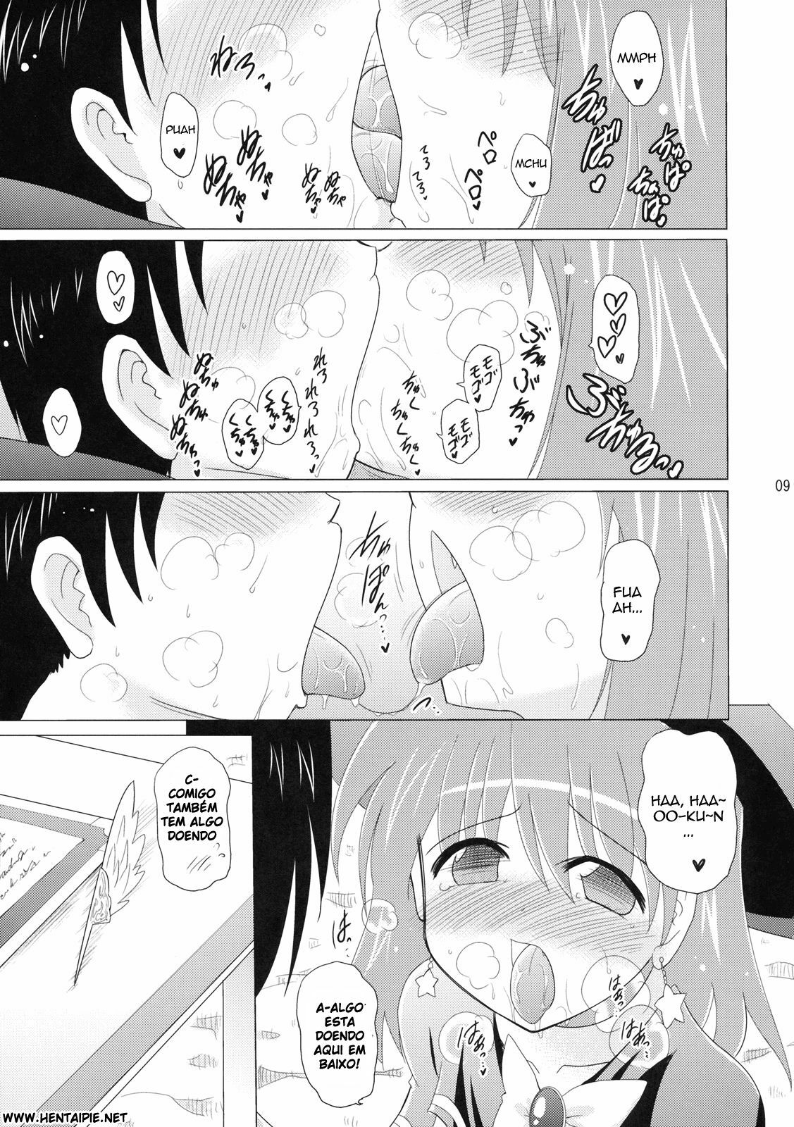 (C78) [Syunkan Saidaihusoku (Pony R)] Kozukuri Halloween (Magical Halloween) [Portuguese-BR] [HentaiPie] page 8 full