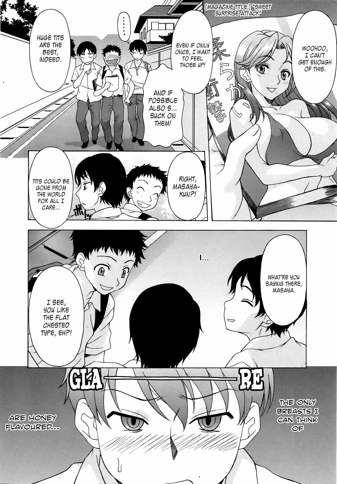 [Kagura Yutakamaru] Hachimitsu Oppai | Honey Breasts (COMIC Tenma 2008-11) [English] {H9Eleven} [Decensored] page 4 full