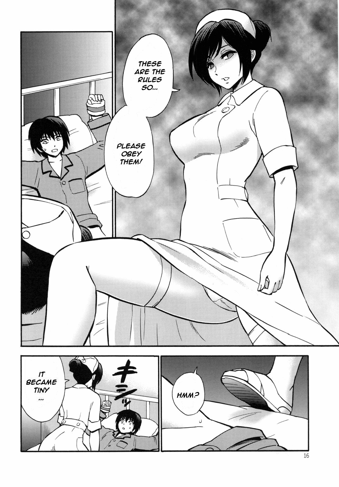 (C78) [Nagisa no Haikara Kingyo (Kisaragi Moyu)] Yashoku Byoutou [Midnight Hospital] [English] =Mtzy+Killerjr= page 16 full