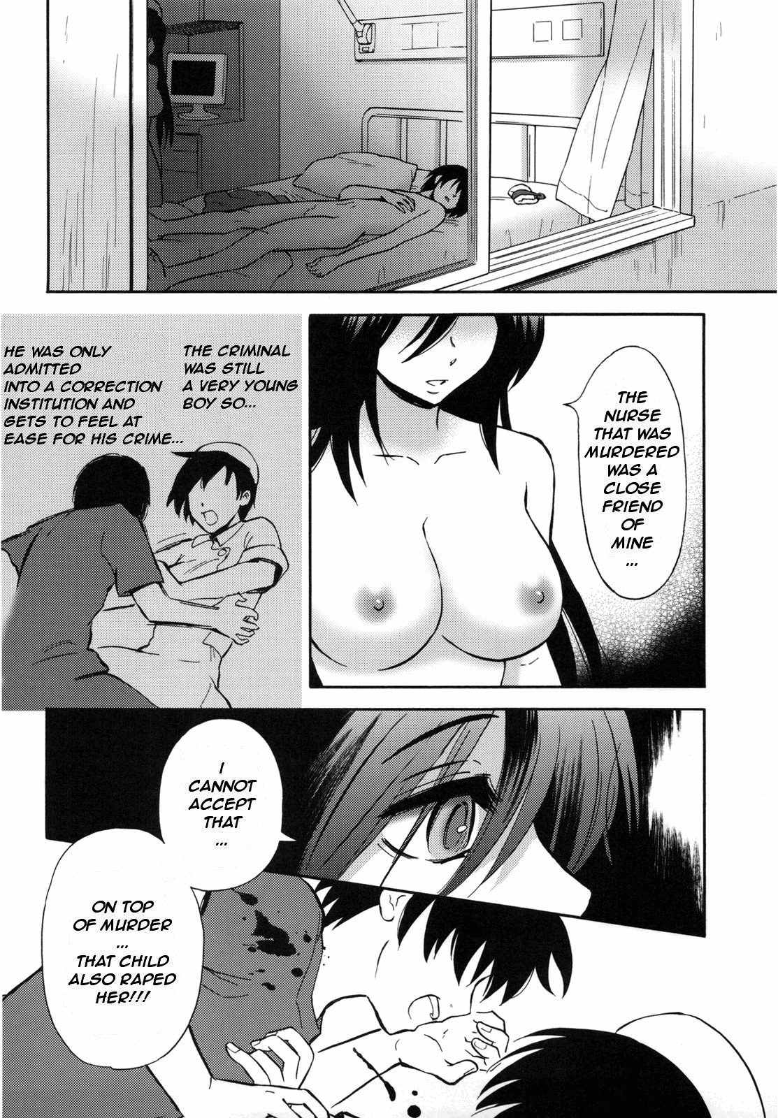 (C78) [Nagisa no Haikara Kingyo (Kisaragi Moyu)] Yashoku Byoutou [Midnight Hospital] [English] =Mtzy+Killerjr= page 32 full