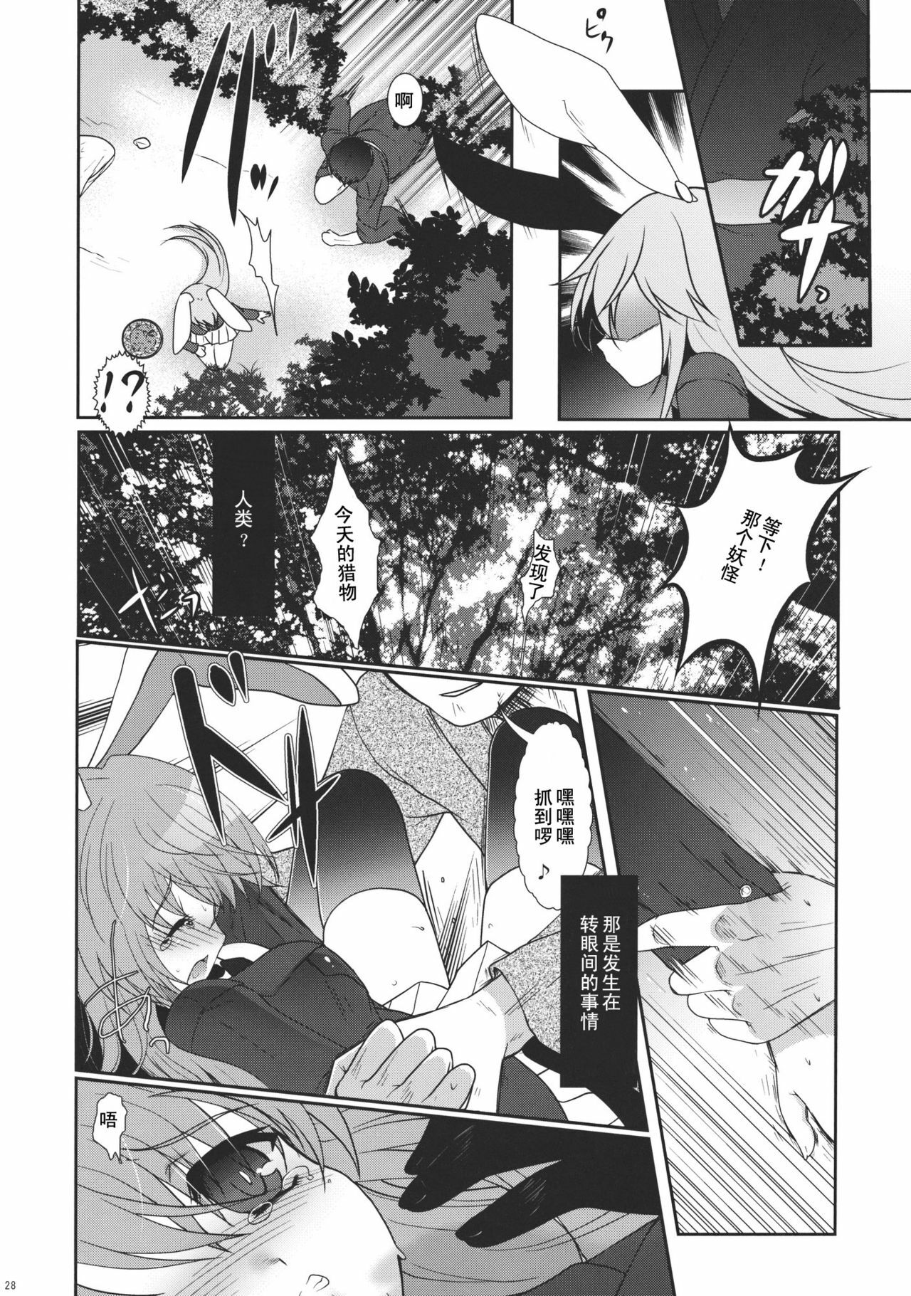 (C78) [Kuma-tan Flash! (Hanao)] Scapegoat Act: 1 (Touhou Project) [Chinese] [52H里漫画] page 28 full