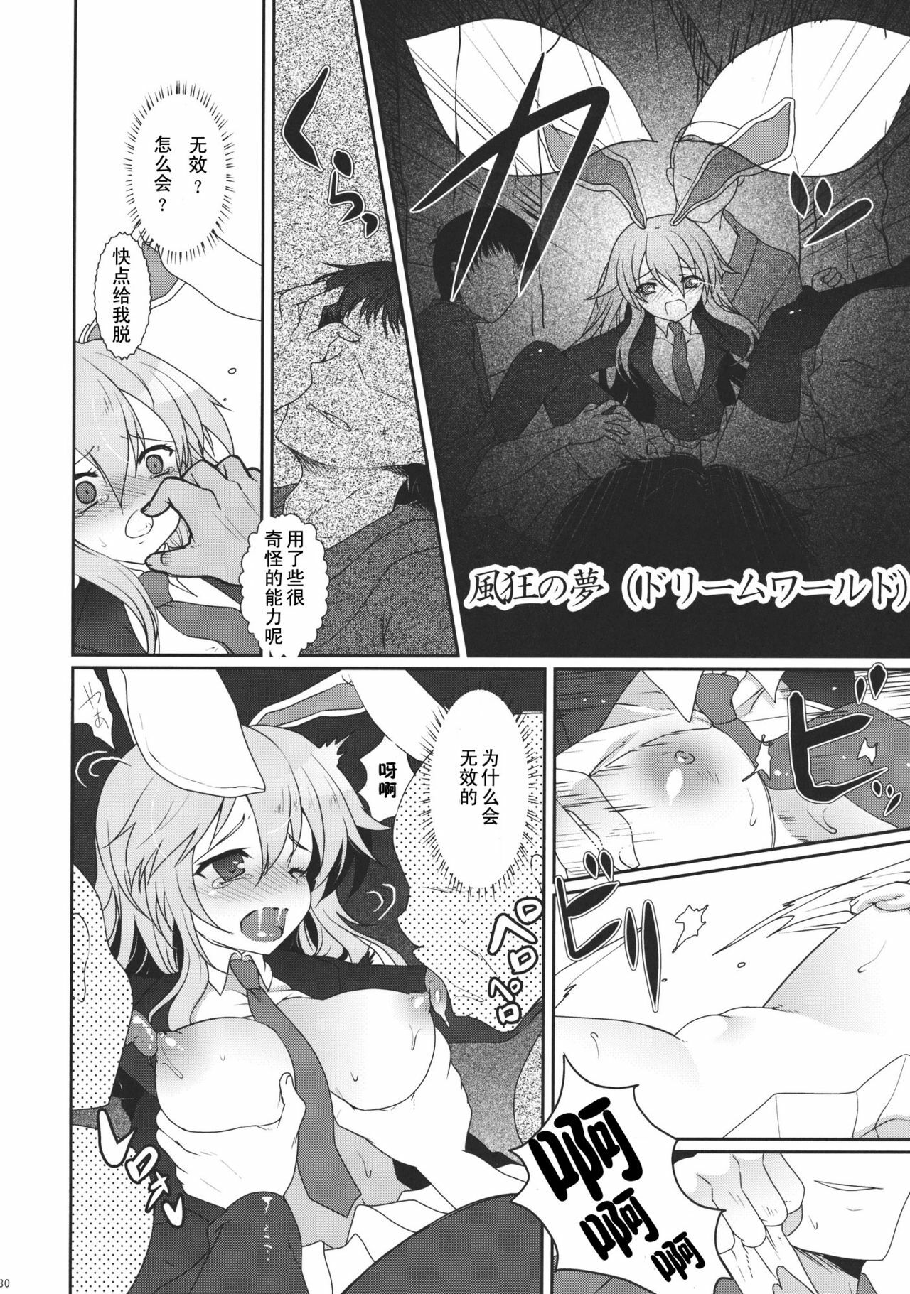 (C78) [Kuma-tan Flash! (Hanao)] Scapegoat Act: 1 (Touhou Project) [Chinese] [52H里漫画] page 30 full