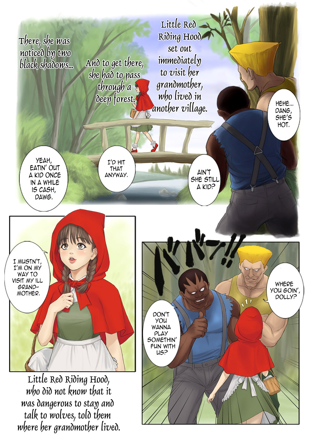 [REDLIGHT] Otona no Ehon Akazukin-chan | Little Red Riding Hood’s Adult Picture Book [English] =Nashrakh+Nemesis= page 4 full