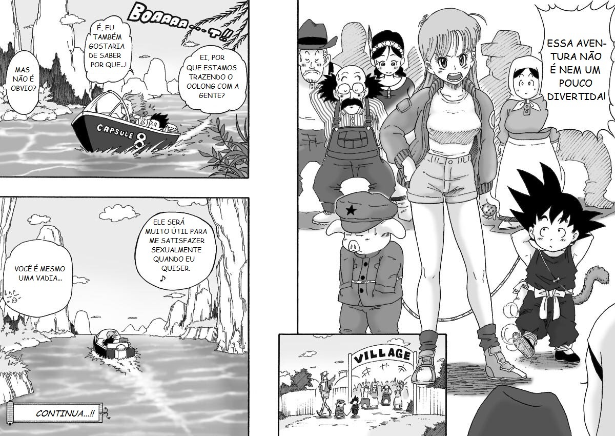 [Dangan Minorz] Danganball Kanzen Mousou Han 02 (Dragon Ball) [Portuguese-BR] [LostGoku] page 36 full