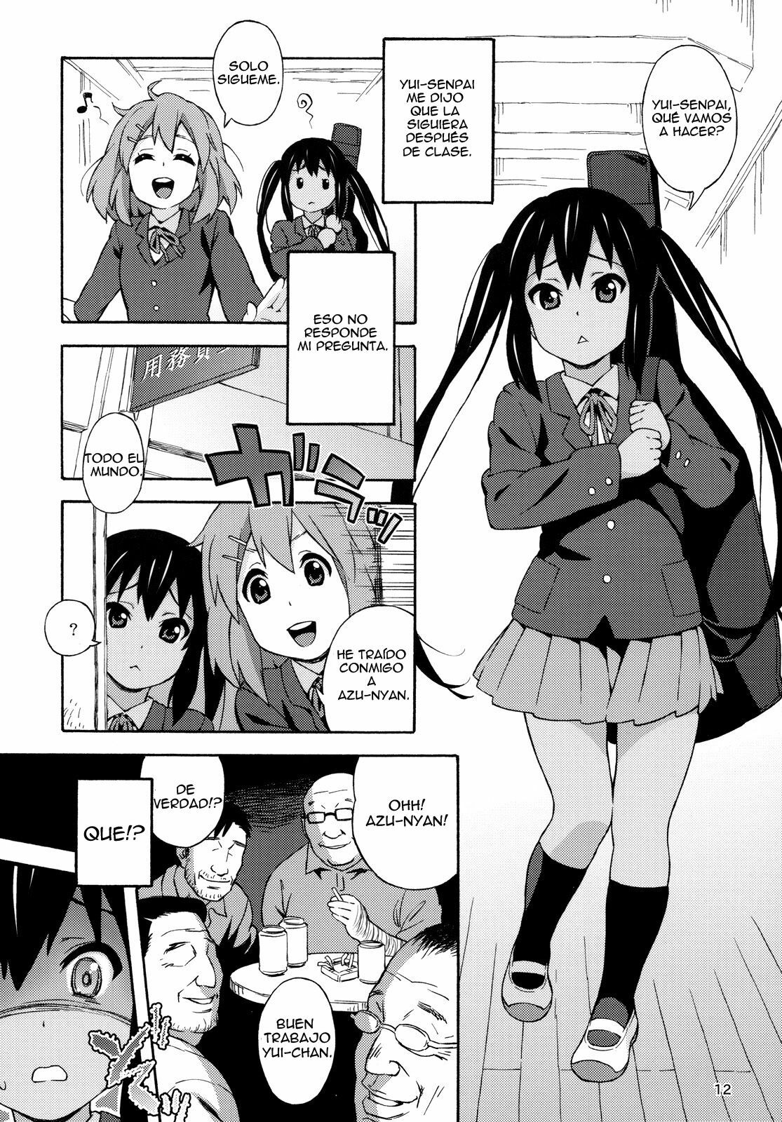 (C78) [666protect (Jingrock)] fortissimo (K-ON!) [Spanish] page 12 full