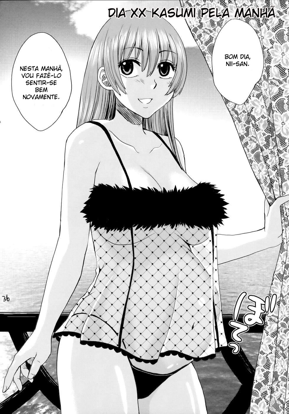 (C73) [Todd Special (Todd Oyamada)] Beach Pai! Kasumi-chan Pink (Dead or Alive Xtreme Beach Volleyball) [Portuguese-BR] [HentaiPie.net] page 35 full