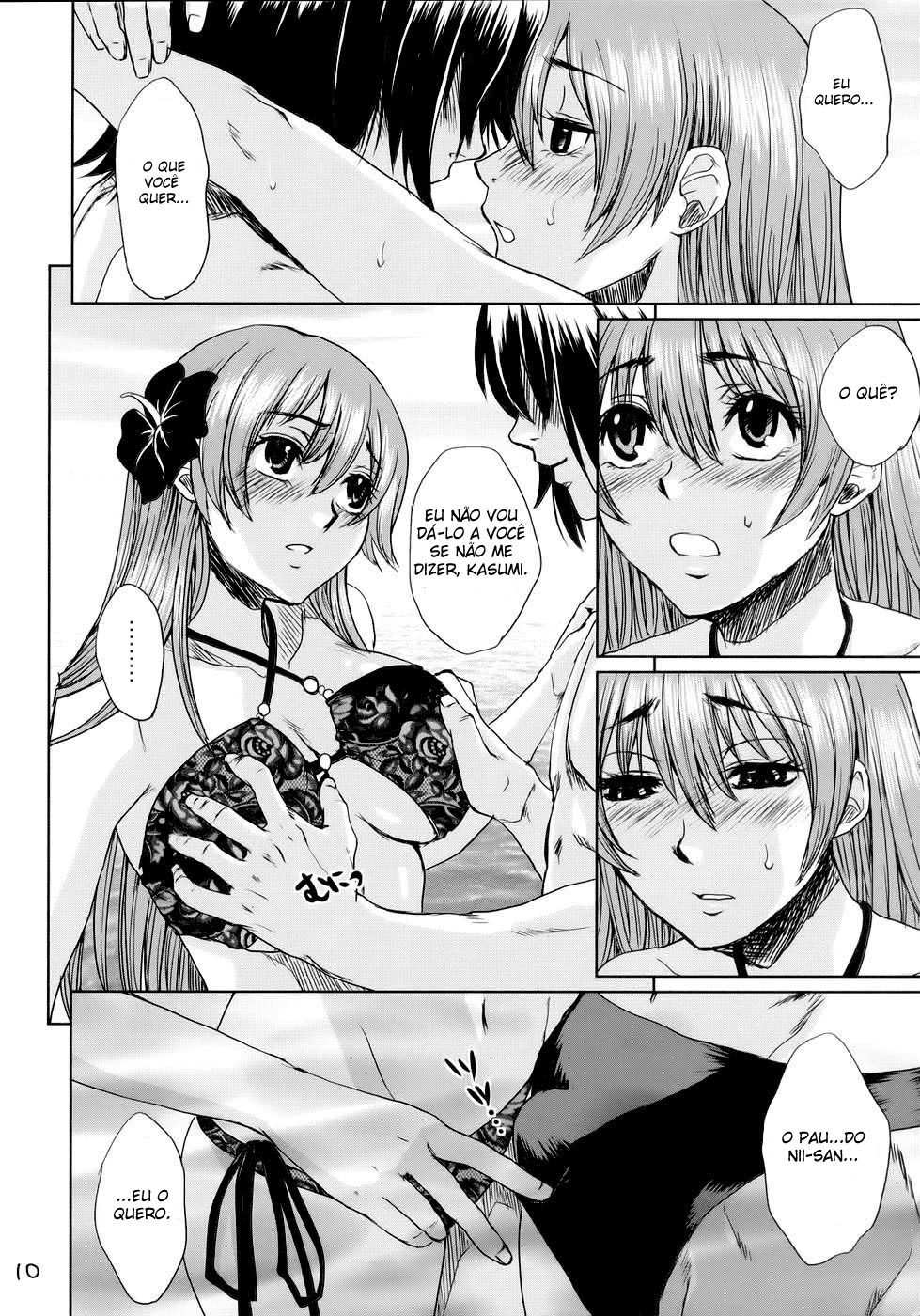 (C73) [Todd Special (Todd Oyamada)] Beach Pai! Kasumi-chan Pink (Dead or Alive Xtreme Beach Volleyball) [Portuguese-BR] [HentaiPie.net] page 9 full