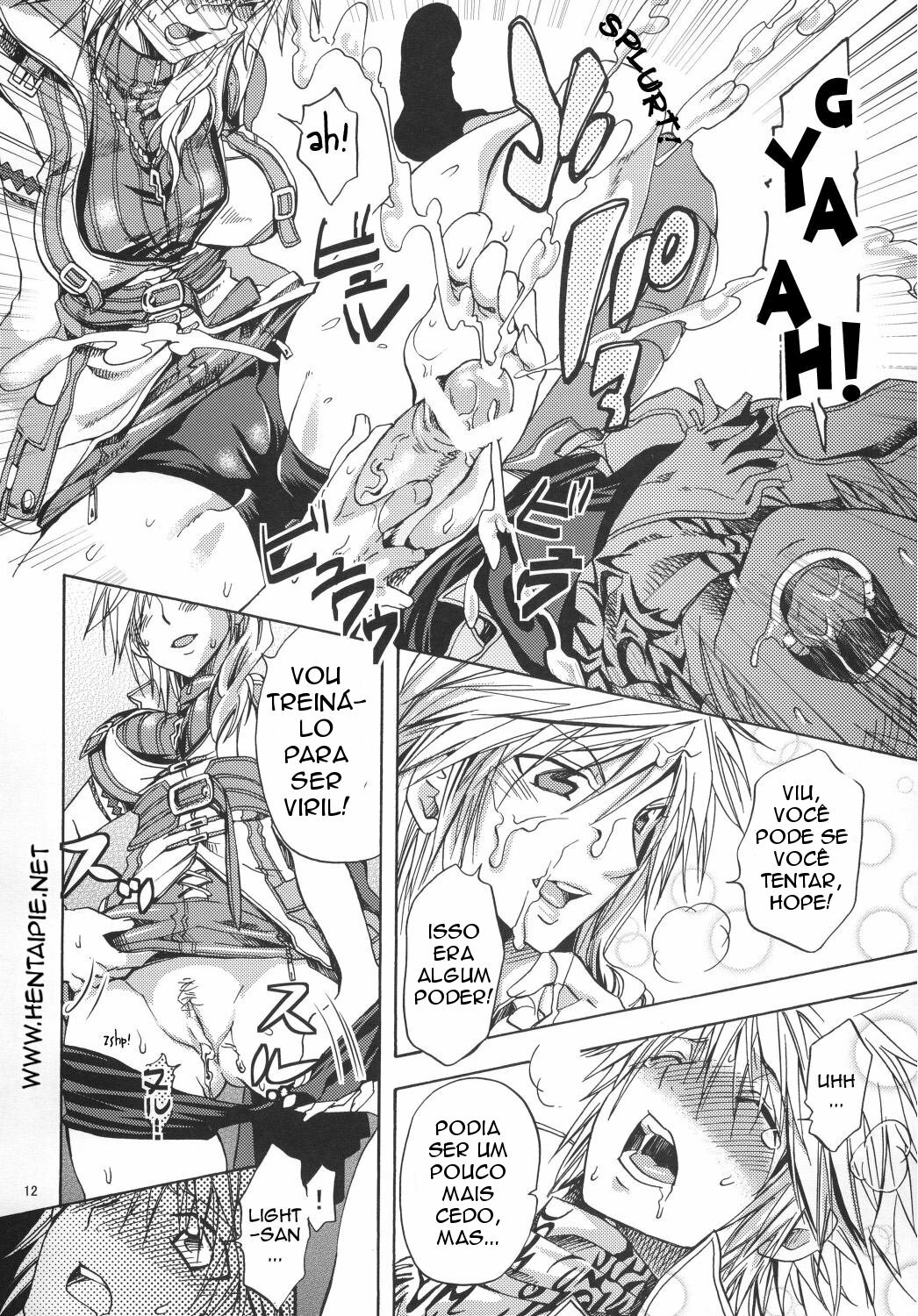 [Kurione-sha (YU-RI)] l'Cie-tachi no Kyuusoku | On Holiday With l'Cie and Friends (Final Fantasy XIII) [Portuguese-BR] [HentaiPie] [Digital] page 11 full