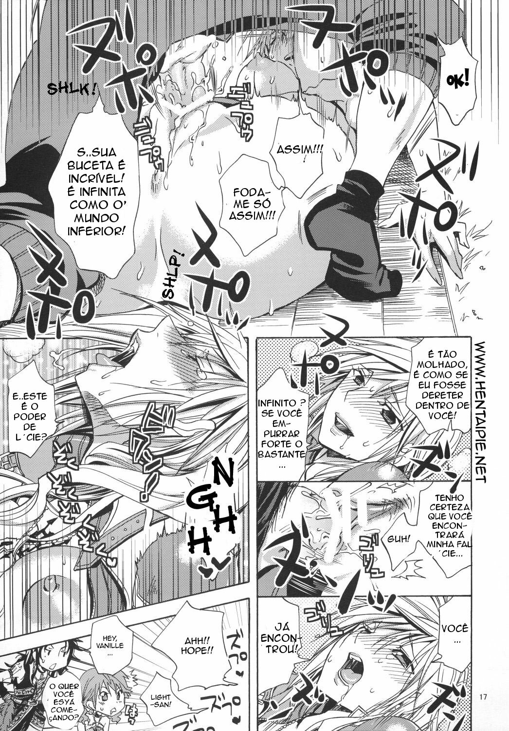 [Kurione-sha (YU-RI)] l'Cie-tachi no Kyuusoku | On Holiday With l'Cie and Friends (Final Fantasy XIII) [Portuguese-BR] [HentaiPie] [Digital] page 16 full