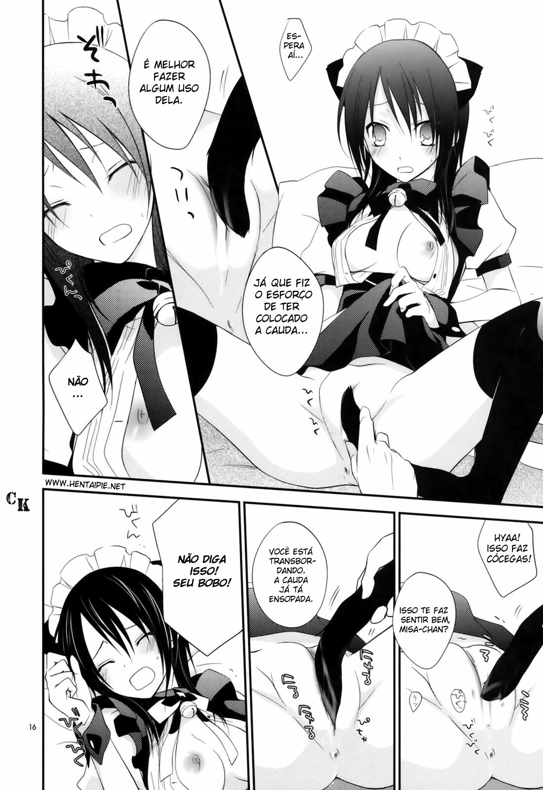 (C77) [m.s.t. (Nanami Yasuna)] m; (Kaichou wa Maid-sama!) [Portuguese-BR] [Chrono Kimera] page 15 full