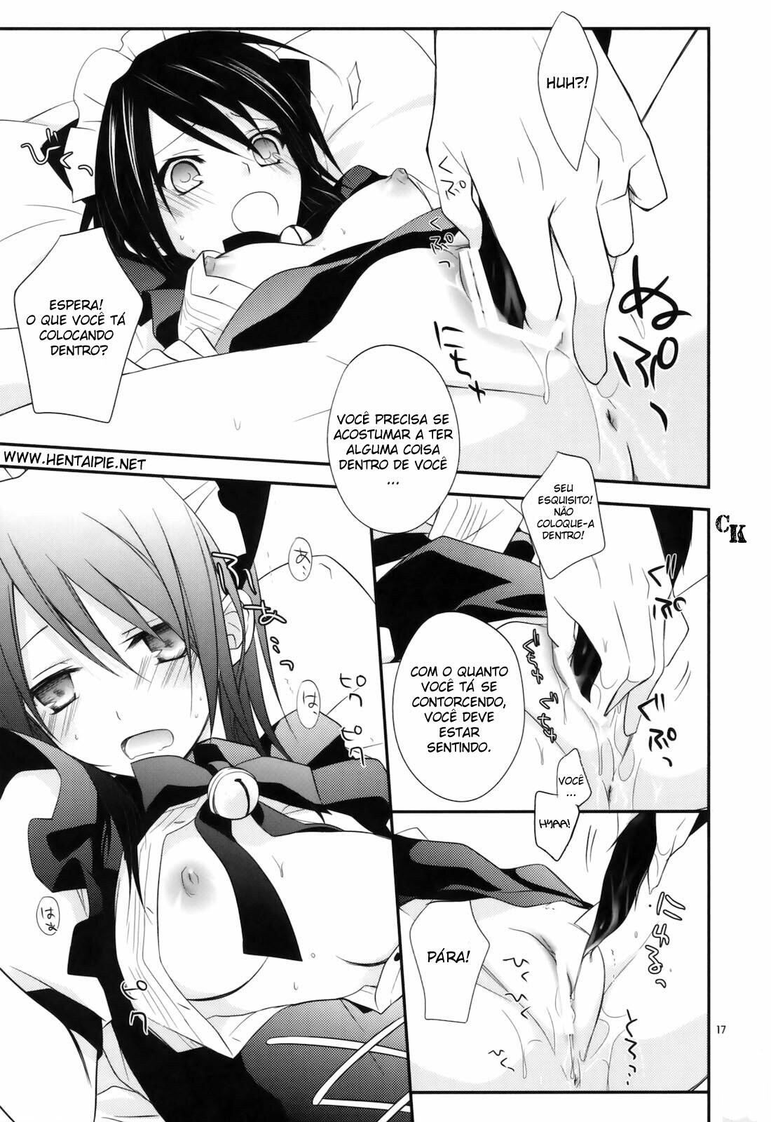 (C77) [m.s.t. (Nanami Yasuna)] m; (Kaichou wa Maid-sama!) [Portuguese-BR] [Chrono Kimera] page 16 full