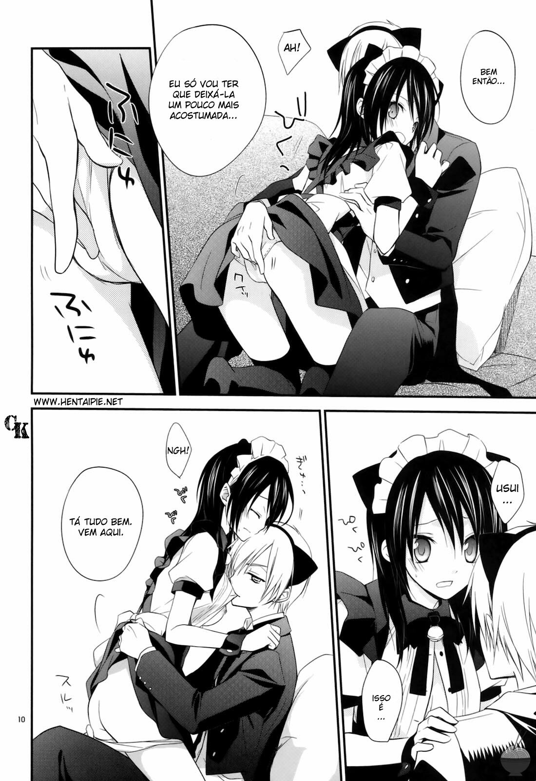 (C77) [m.s.t. (Nanami Yasuna)] m; (Kaichou wa Maid-sama!) [Portuguese-BR] [Chrono Kimera] page 9 full