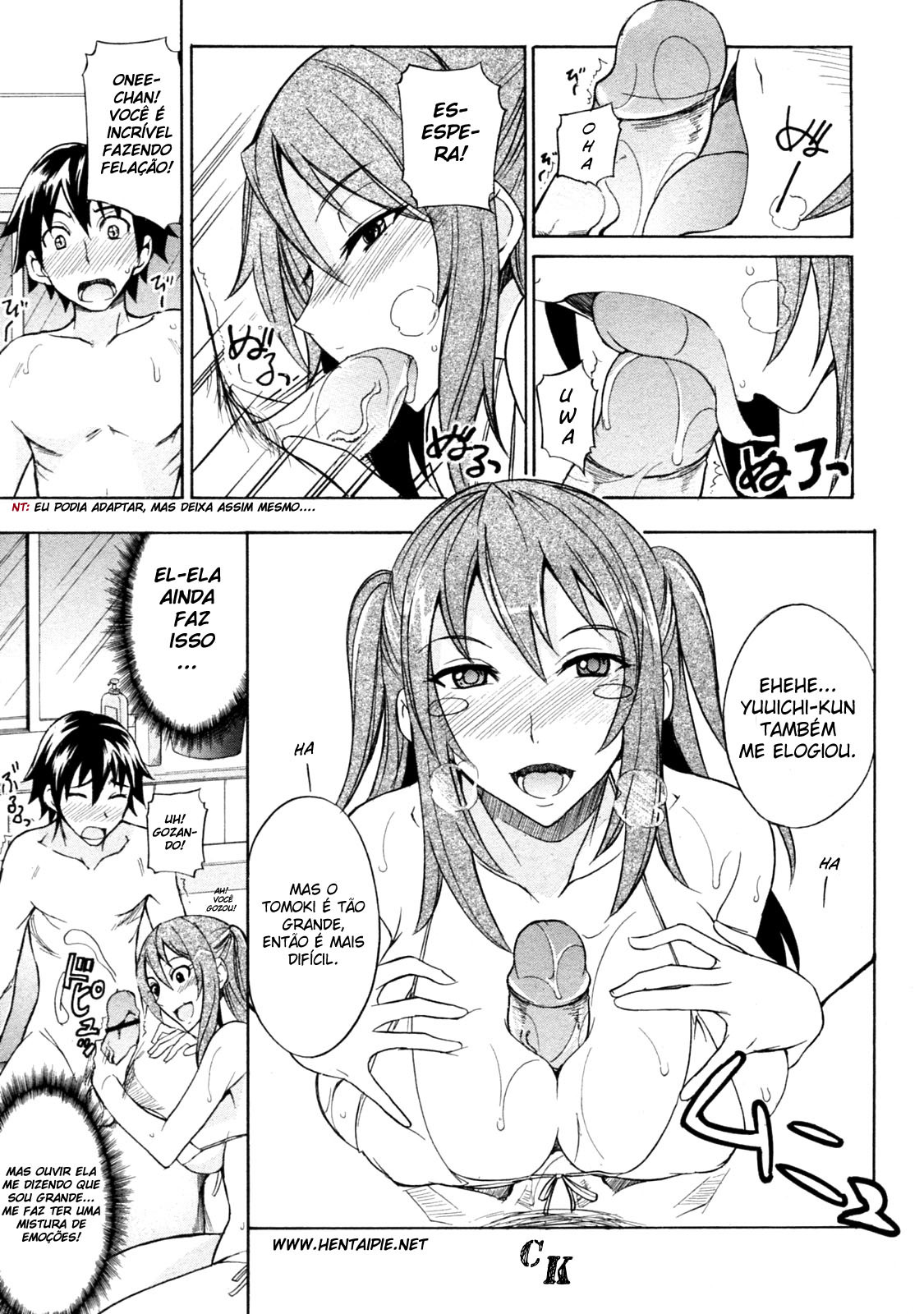 [isao] Mizugi to Onee-chan! | Swimsuit and Onee-chan! (COMIC 0EX Vol. 24 2009-12) [Portuguese-BR] [Chrono Kimera] page 11 full