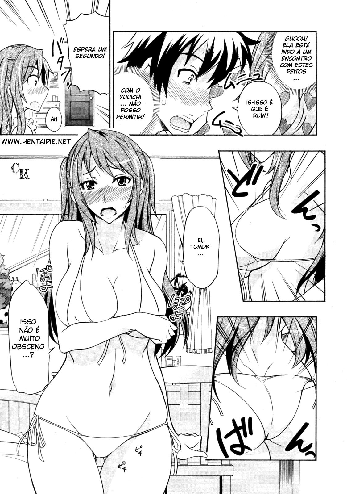 [isao] Mizugi to Onee-chan! | Swimsuit and Onee-chan! (COMIC 0EX Vol. 24 2009-12) [Portuguese-BR] [Chrono Kimera] page 3 full