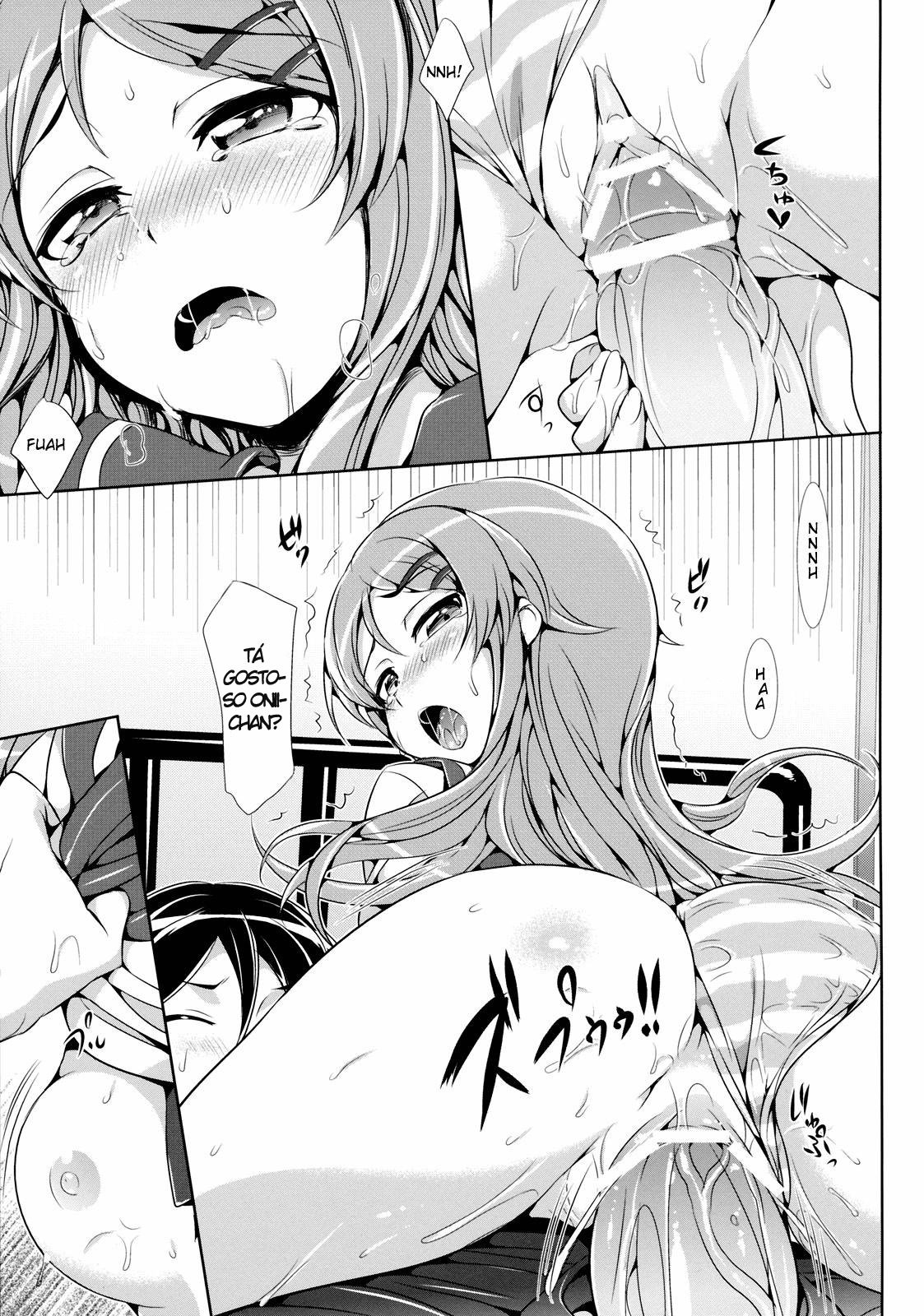 [Neko wa Manma ga Utsukushii (Hisasi)] Ore no Imouto ga Kawaisugite Yabai (Ore no Imouto ga Konna ni Kawaii Wake ga nai) [Portuguese-BR] [Hentai Pie] page 18 full