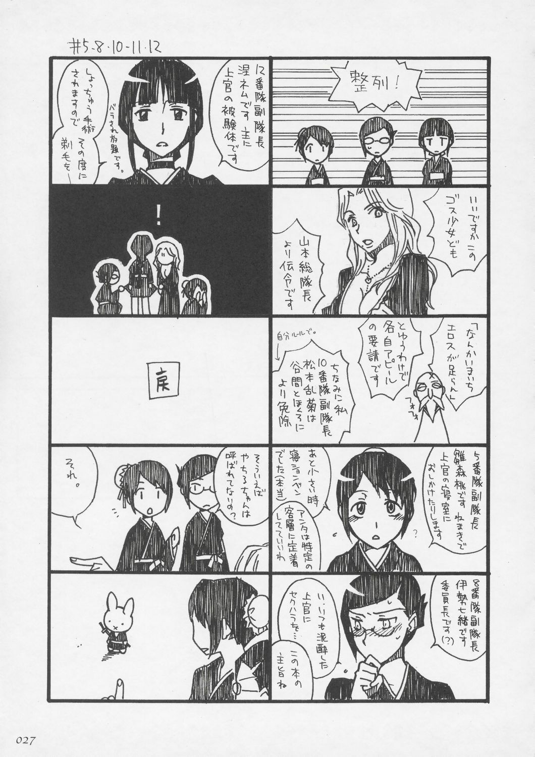 [ZETTAI SHOUJO (RAITA)] Onegai Fukukan-sama (BLEACH) page 26 full