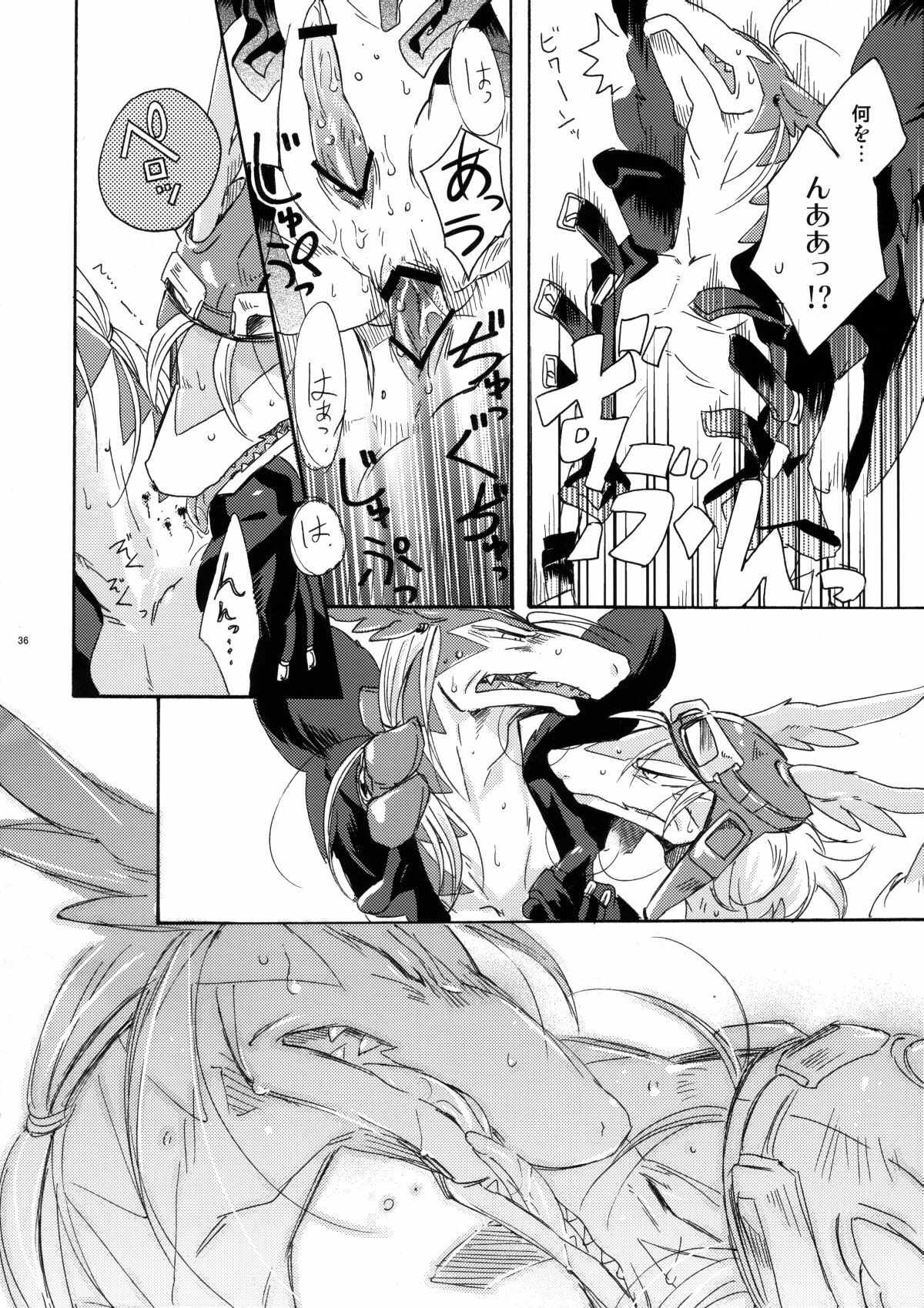 (C78) [Kimidori (Harumati Ituko)] Disturbed double bind (Legendz: Tale of the Dragon Kings) page 35 full