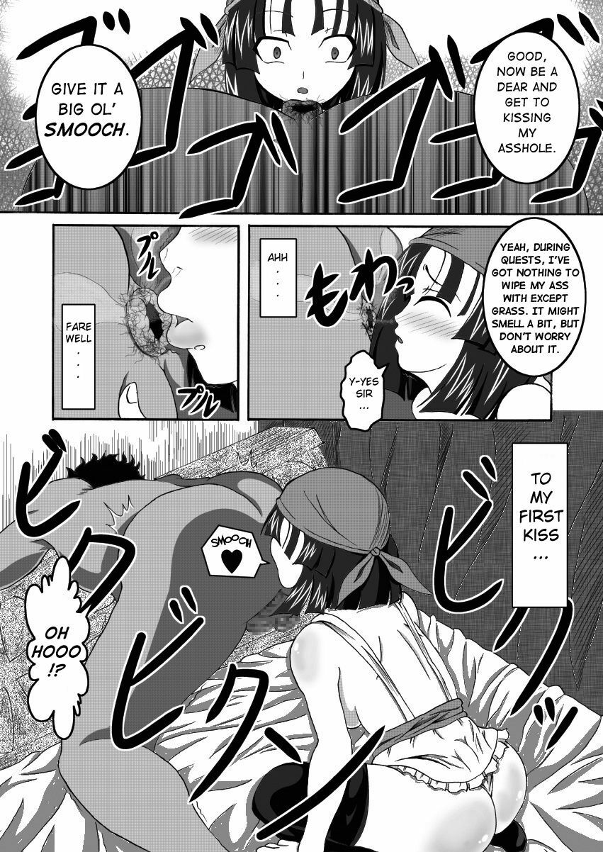 [Bitch Bokujou (Bokujou Nushi K)] Sekaiichi no Yadoya no Benki | World's Best Inn Toilet (Dragon Quest IX) [English] [Chocolate] page 7 full