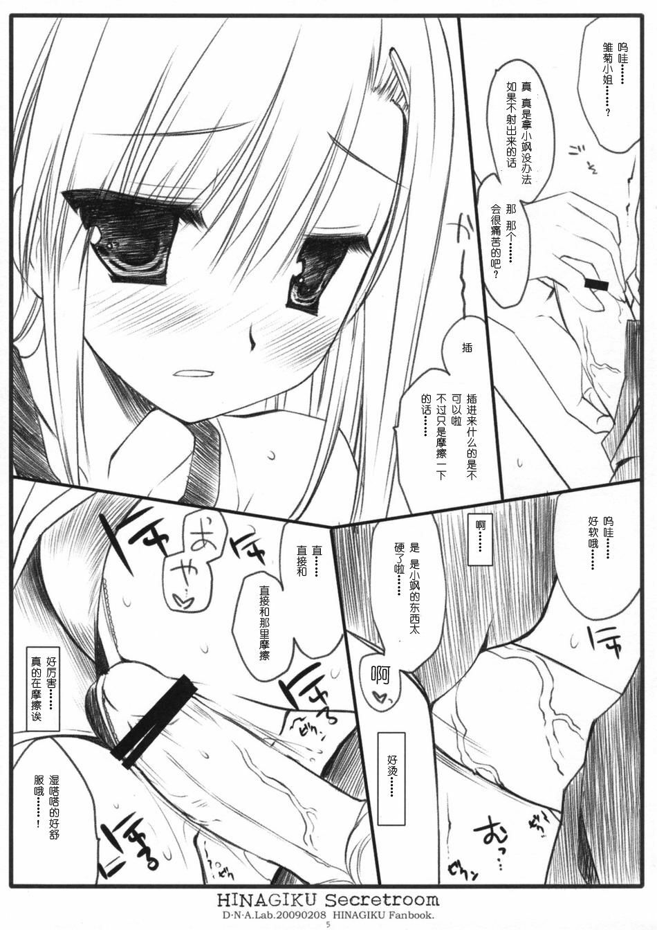 (SC42) [D.N.A.Lab. (Miyasu Risa)] HINAGIKU Secretroom (Hayate no Gotoku!) [Chinese] [绯色汉化组] page 4 full