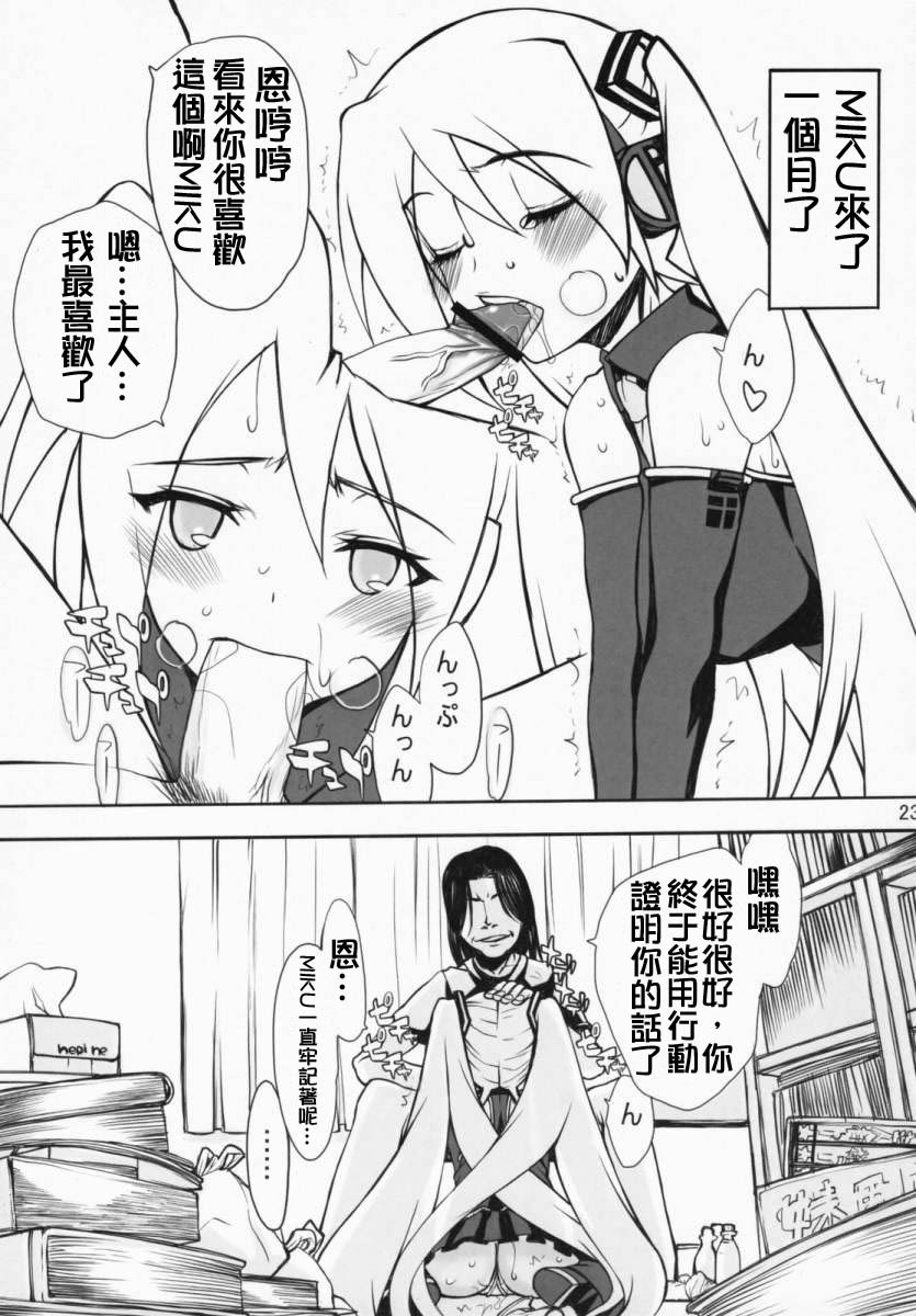 (SC37) [Nukowata (Various)] Mikuwata (Vocaloid) [Chinese] [绯色汉化组] page 22 full