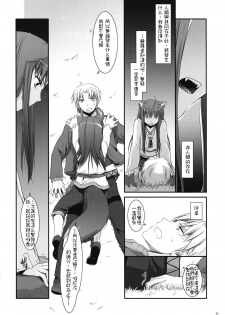 (COMIC1☆2) [Digital Lover (Nakajima Yuka)] D.L. action 43 (Spice and Wolf) [Chinese] [绯色汉化组] - page 17