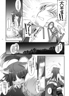 (COMIC1☆2) [Digital Lover (Nakajima Yuka)] D.L. action 43 (Spice and Wolf) [Chinese] [绯色汉化组] - page 18