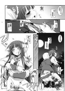 (COMIC1☆2) [Digital Lover (Nakajima Yuka)] D.L. action 43 (Spice and Wolf) [Chinese] [绯色汉化组] - page 28