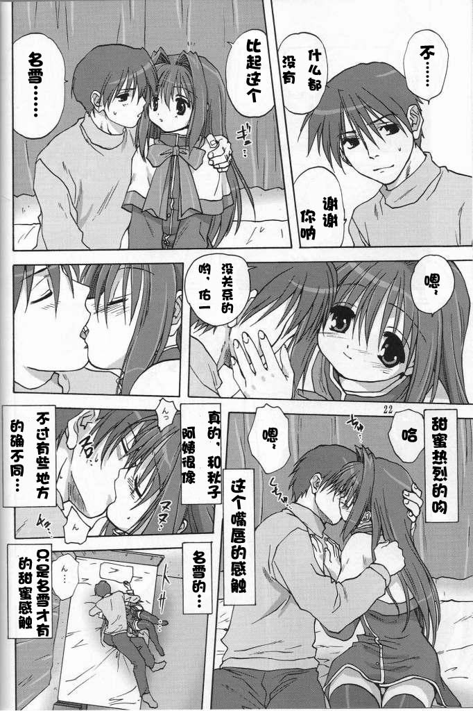 (C72) [Mitarashi Club (Mitarashi Kousei)] Sweet Jam -Kanzenban- (Kanon) [Chinese] [绯色汉化组] page 21 full