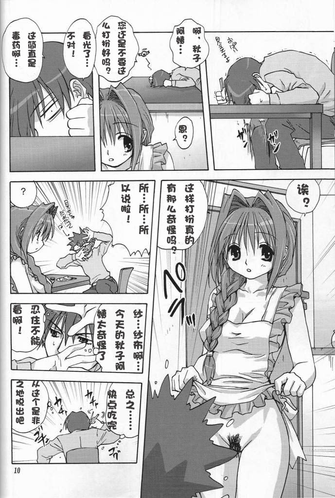 (C72) [Mitarashi Club (Mitarashi Kousei)] Sweet Jam -Kanzenban- (Kanon) [Chinese] [绯色汉化组] page 9 full