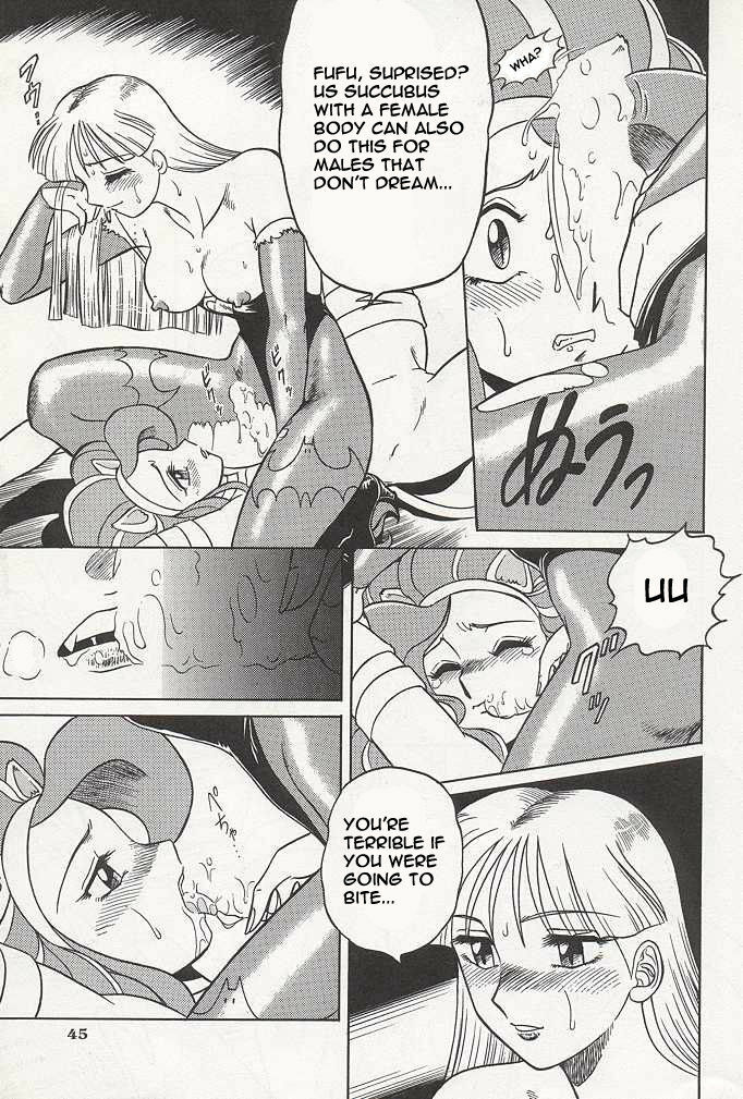 (C47) [Circle Taihei-Tengoku (Aratamaru)] NIGHT HEAD (Ghost Sweeper Mikami, King of Fighters, Darkstalkers) [English] [Dignityx] page 44 full